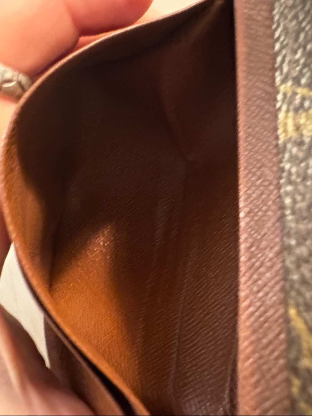 Louis Vuitton Monogram Canvas compact Wallet - Brown and Tan - Picture 9 of 14